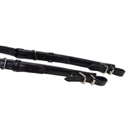 Accordion Straps Leather 60-120 Bass Black, black