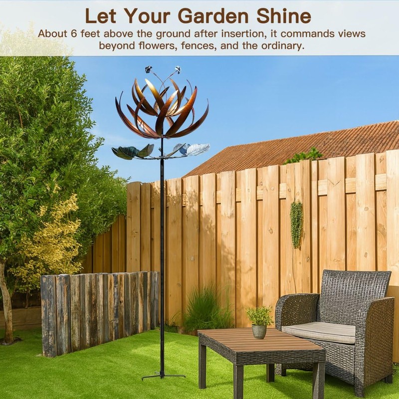 Pure Echo Wind Spinners for Yard and Garden, Wind Spinners