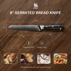 KYOKU Serrated Bread Knife - 8" - Shogun Series -