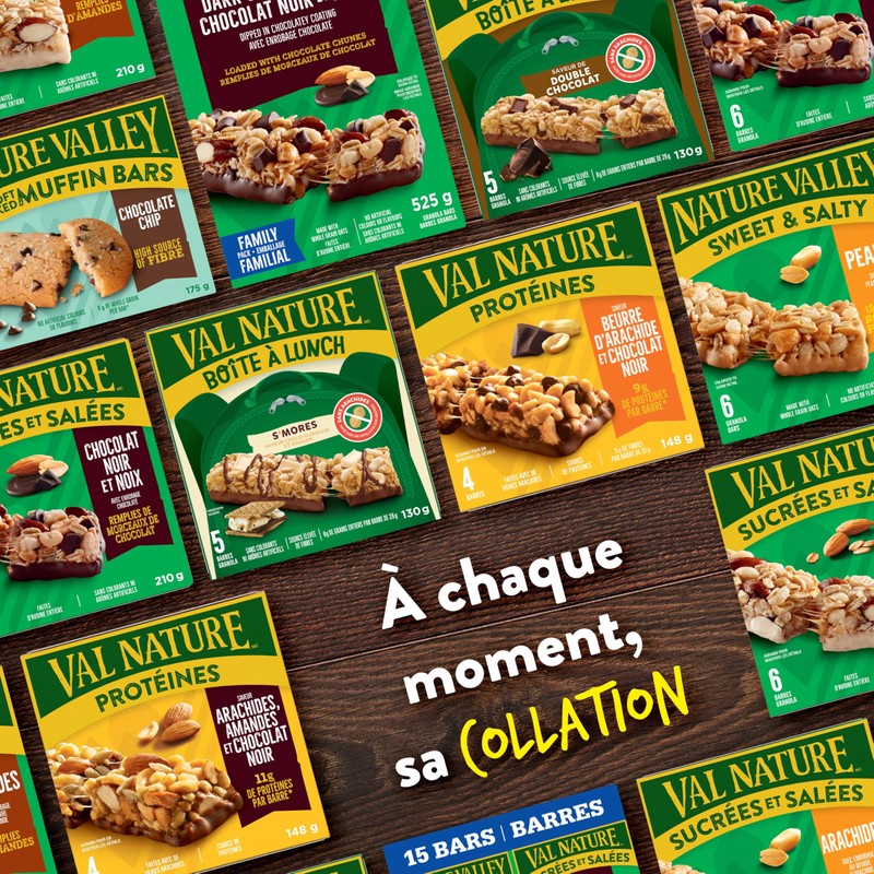 Nature Valley Lunch Box Double Chocolate Flavor Granola Bars, 28ct,