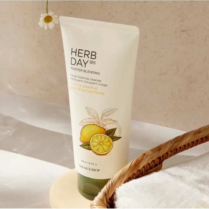 Limpiador Facial Limón Y Toronja Herb Day 170 Ml