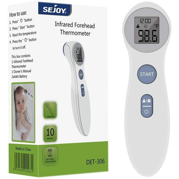 No Vendor SEJOY INFRARED FOREHEAD THERMOMETER
