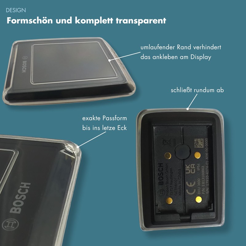 BeDiCo E-Bike Protective Case for Bosch Kiox 300 Display