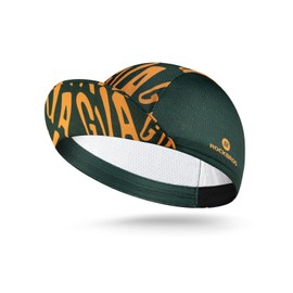 ROCKBROS Cycling Cap, Lightweight Cycling Hat with Sun Visor, Breathable Under Helmet Cap, Sun Protection Bike Hat, Cartoon Helmet Liner Hats for Men Women