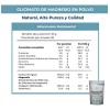 Naíma Glicinato Magnesio Polvo Sabor Frambuesa Limón 300g Gluten Vegano