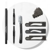 BLACKMONSTER 5in1 All-in-One Perfect Eyebrow Kit 1435033 Black / BLACKMONSTER