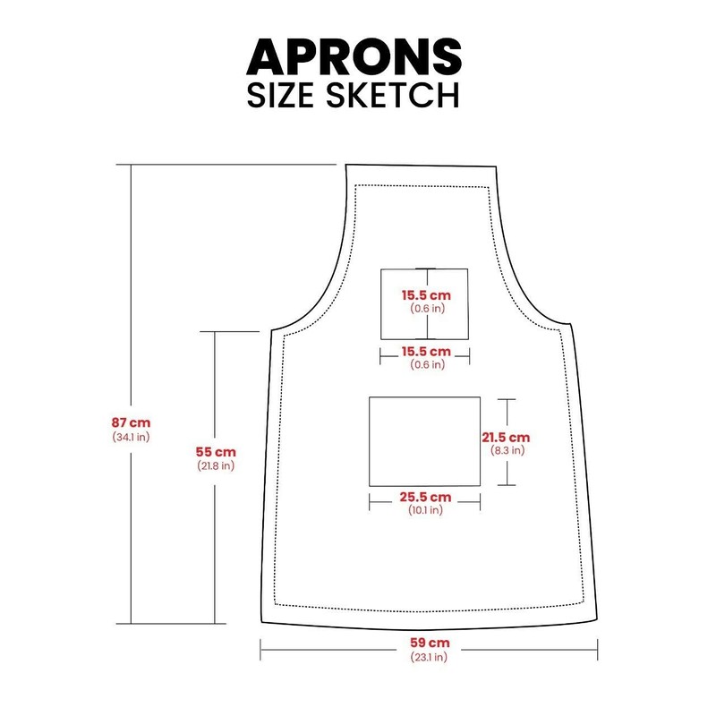 Dark Brown Full Grain Leather Apron Butcher Apron -Cook Apron