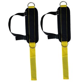 KOMBIUDA Adjustable Buckle Ankle Strap Leg Training Tool Ankle Foot Strengthener for Cable Machine