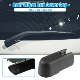 ACROPIX Rear Windshield Wiper Arm Nut Cover Cap Fit for Honda Element - Pack of 1 Black