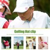 BESPORTBLE Magnetic Golf Hat Clip Golf Ball Marker Golf Hat
