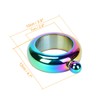 Mochiglory Bracelet Flask Hip 304 Stainless Steel 3.5 oz with