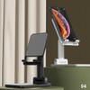 Cell Phone Stand for Desk - Adjustable Angle Height Phone