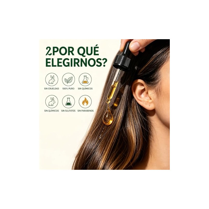 2PCS El Aceite Capilar Batana, mejora las Puntas Abiertas.