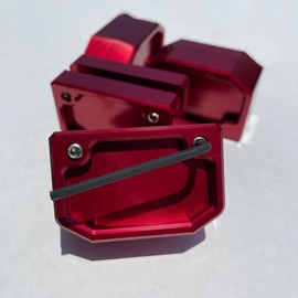 ZL1 Addons Stealth Lift Pads - Compatiable with 2016-2024 Camaro Coupe (Candy Red)