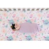 Copper Pearl Premium Fitted Knit Crib Sheet/Toddler Sheet"Bloom"