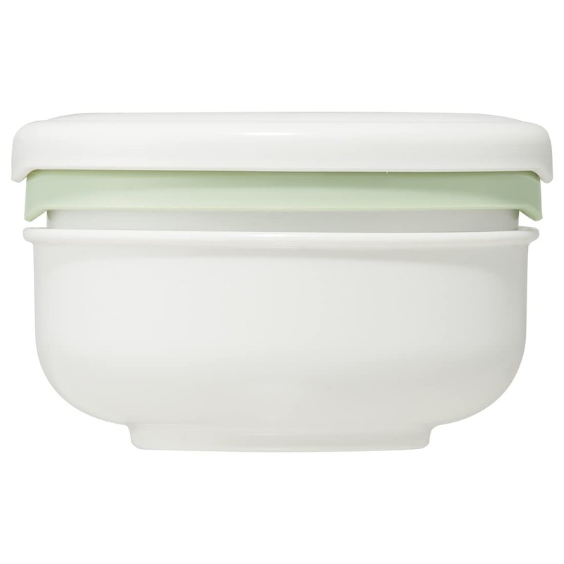 Skater KLBR1-A Lunch Box with Drawstring Bag, Rice Bowl Shaped