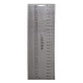 Darice 24” (60cm) Stainless Steel Ruler (1pc), Silver – Non-Skid Cork Backing – Calibrated in Inches on One Edge and Centimeters on the Other – For Line Drawing and Cutting