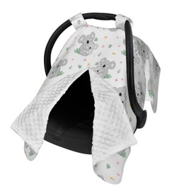 Koala Baby Car Seat Canopy Cover Multi Use Nursing Cover for Mom Nursing Covers Newborn Koala Shower Gift