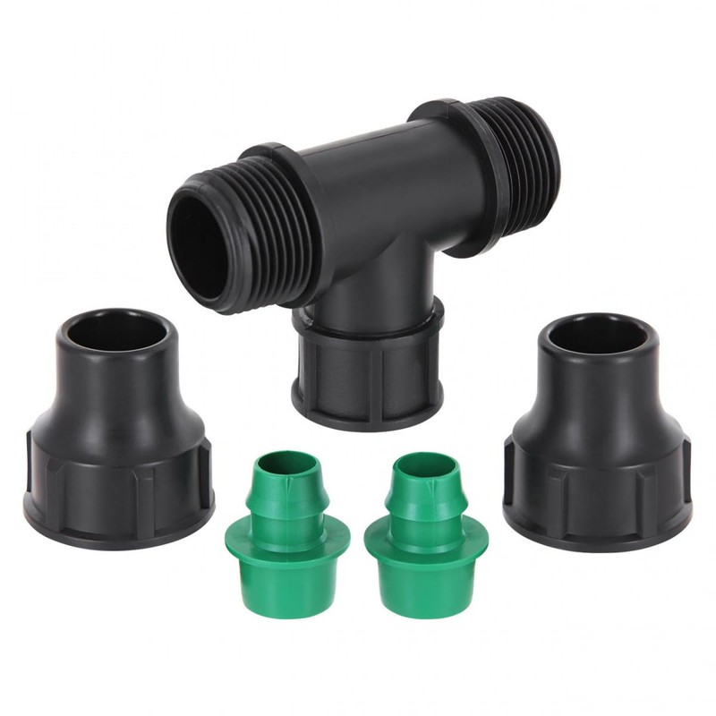 REKUBIK T-Piece Lock-Quick x Internal Thread Size 20 mm x