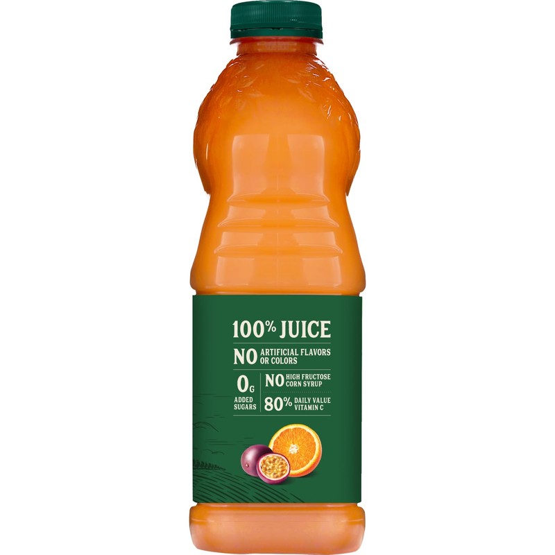 Tree Top Orange Passionfruit Juice, 64 Fl Oz (Pack of