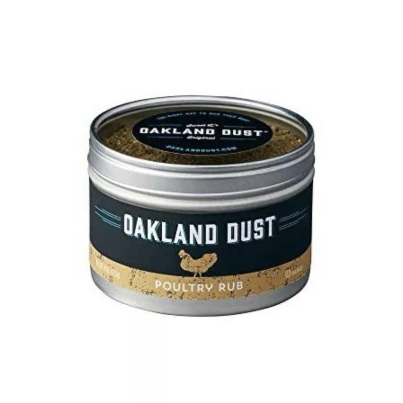 Oakland Dust Poultry Rub Seasoning Best Wings Ever 4 oz