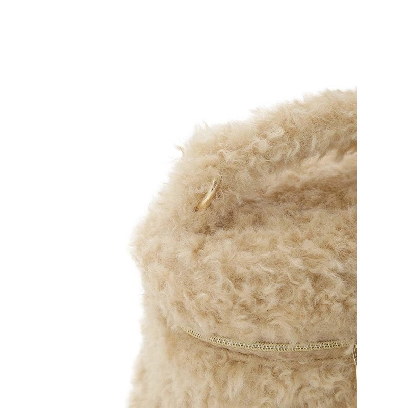 SNIDELHOME SHGG245201 Boa Vanity Pouch, beige, BEG