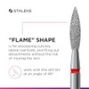Staleks Pro - Diamond Bit - Flame (Red Ring) I