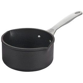 Le Creuset Toughened Nonstick Pro Open Saucepan with Double Pour Spouts, 1.7 qt.
