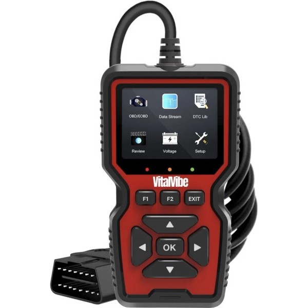 Vital Vibe OBD2 Scanner Engine Code Reader ABS Full System