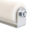 Skelang 6" Slide Gate Guide Roller with Post Welded Bracket,