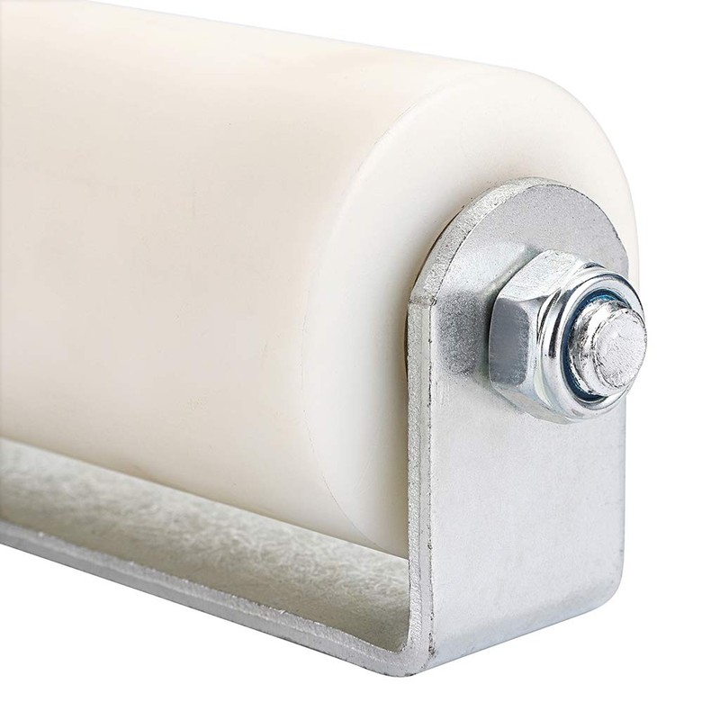Skelang 6" Slide Gate Guide Roller with Post Welded Bracket,