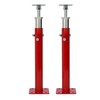 2 PCS Adjustable House Jacks Post for Leveling, 19"- 36"(1'7"-3')