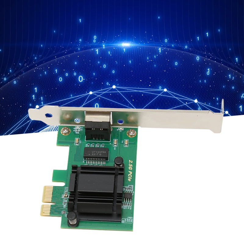 2.5Gbps PCIe Network Adapter with Bracket RJ45 PCI Express Gigabit