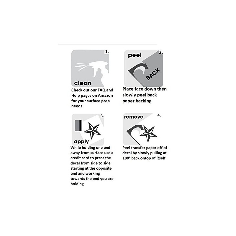 2 Pack - 4 Wheel Drive - Die Cut Vinyl