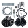 NStreet 60cc Big Bore Piston Cylinder Head Kit Compatible with