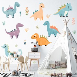 Dinosaur Wallpaper - Dinosaur Room Decor, Dinosaur Stickers, Baby Room Decoration, Nursery Wall Stickers, Dinosaur Bedroom Wallpaper, Kids Dinosaur Wallpaper, Dinosaur Prints, Dinosaur Murals Bedrooms
