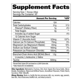 Gat Sport Carbotein 50 Servs 3.8lbs Recuperador Post Entreno Sabor Naranja                                                                            