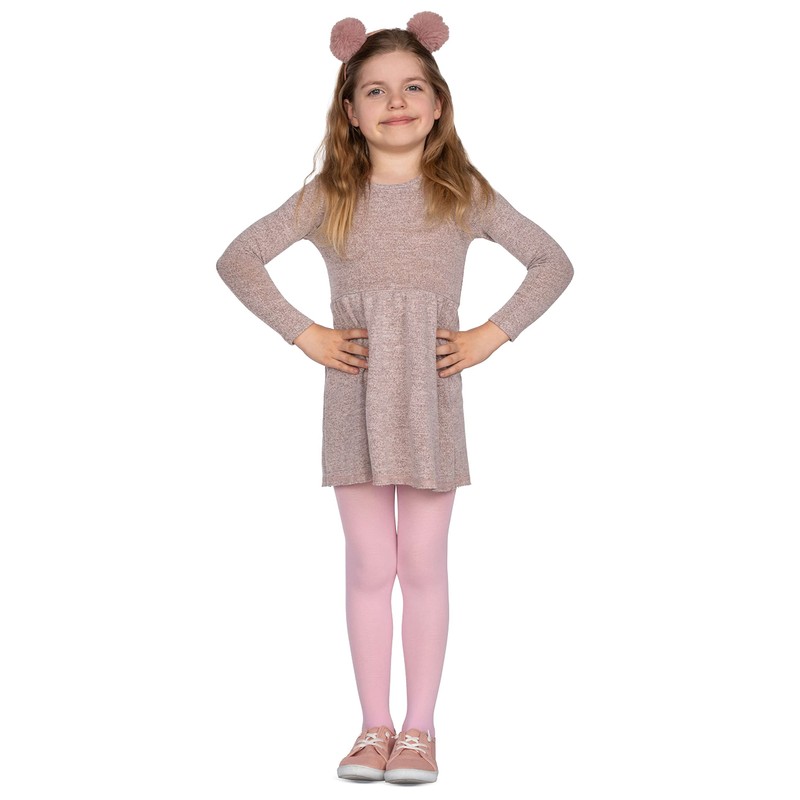 looksy Girls Solid Tights 40 DEN Opaque Soft Microfiber Children