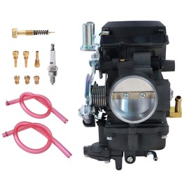 Black CV40 Carburetor With Idle Mixture Screw for Harley Davidson Sportster 883 1200 XL883 XLH1200 Softai Super Glide Touring 27421-99A
