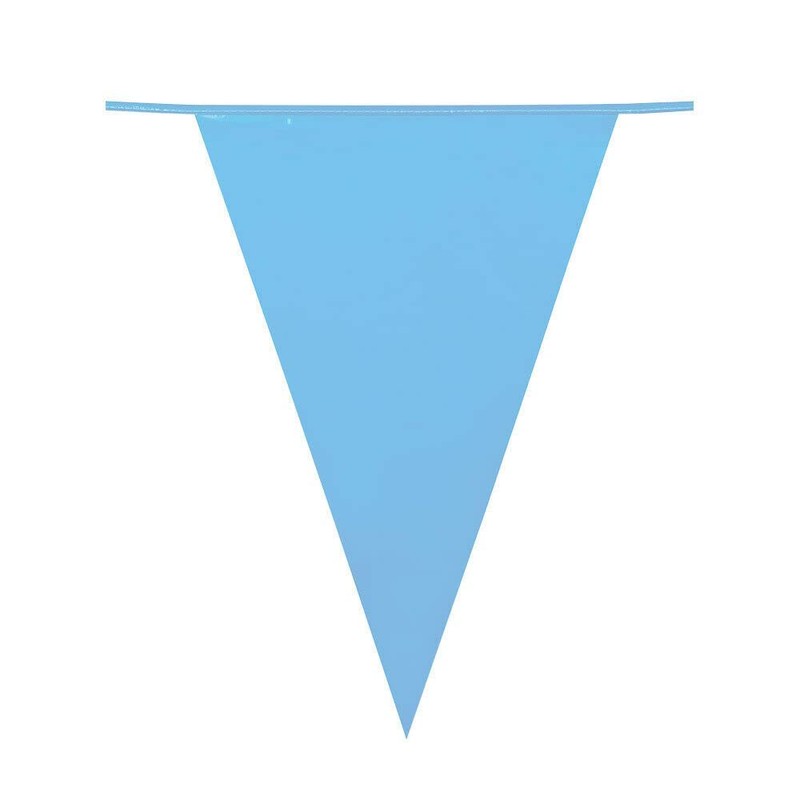 Happium 10m / 32 ft Solid Colour Bunting Flags Banner