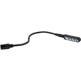 Furman GN-LED Gooseneck Lamp, LED Bulb, Locking BNC Connector Mates to Rear of Furman Power Conditioners