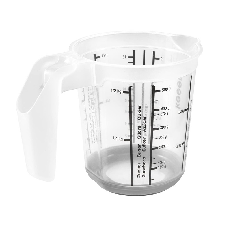 keeeper Measuring Jug with Non-Slip Function, 500 ml, Massimo, Nordic