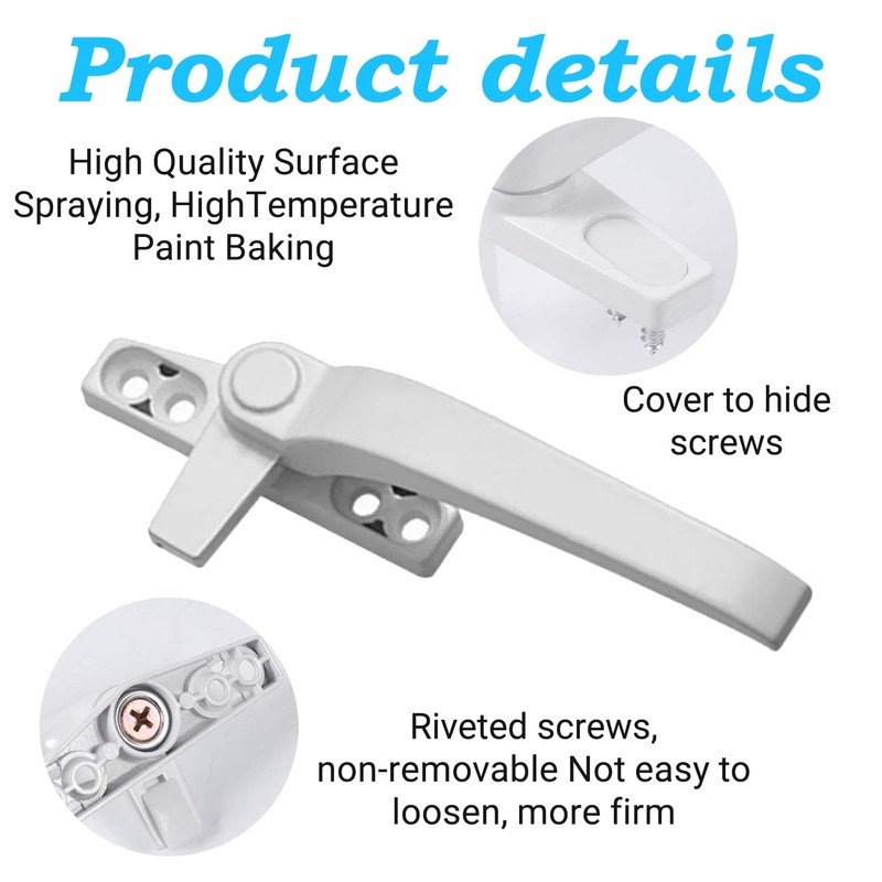 2-Pack Window Handle – Double Window Handles for Windows, Durable