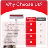 PawPetsLove Fur Fighter Multi-Surface Hair Removal Tool (Red)