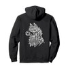 Llama Wire Frame Pullover Hoodie