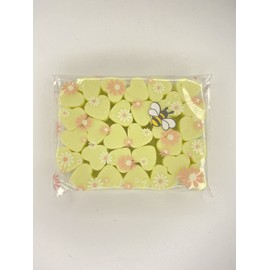 Waxys Luxury Strong scented Lemongrass & Ginger snap bar wax melt 55g with Ecosoy, natural mica and Vegan friendly