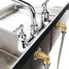COOLWEST Wall Mounting Installation Kit for Commercial Wall Mount Faucet,