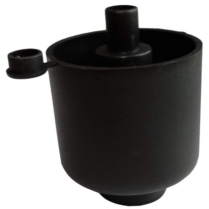 Aerzetix: C42482 Set of 4 Adjustable Furniture Feet Black for