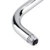 Extra Long Stainless Steel Shower Rain Head Arm Replacement Flange