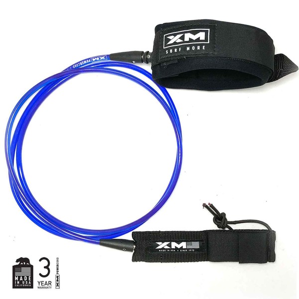 XM SURF MORE Surfboard Leash - Knee/Calf Surf Leash for